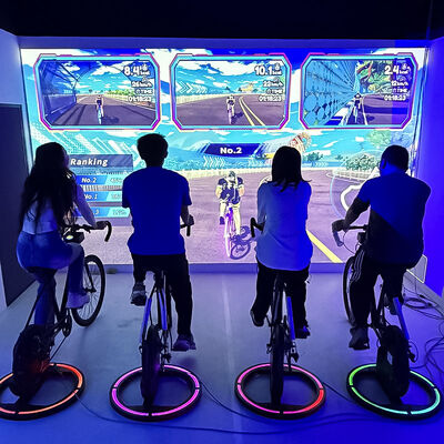 Bom preço Sistema de ciclismo gamificado com brilho de 3.500 lúmens e resolução de 1.280 * 800 para atualizações de jogos gratuitas vitalícias on-line