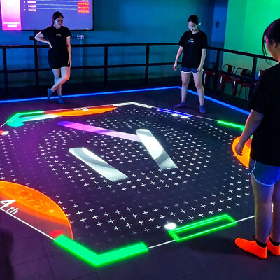 Qualidade Sistema de jogo de LED interativo robusto com 5m*5m ou 6m*6m/7m*7m Grandes telas e 6 jogos selecionáveis fábrica