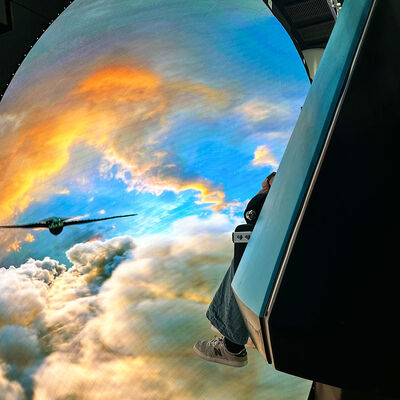 Qualidade Cinema Cúpula Comercial com Experiência Cinematográfica de 360 Graus para Locais de Alto Tráfego Fábrica