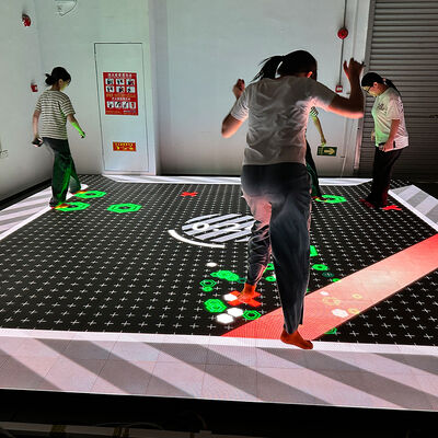 Qualidade Piso de Jogo LED Interativo Aurora Motion com 8 Desafios e Tela Grande de 5m*5m para Modos de Jogo Multiplayer Fábrica