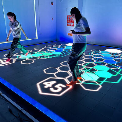Qualidade Aurora Motion Interactive LED Floor Game com P3.91 Pixel Pitch, 6 jogos selecionáveis e tela grande de 86 polegadas Fábrica
