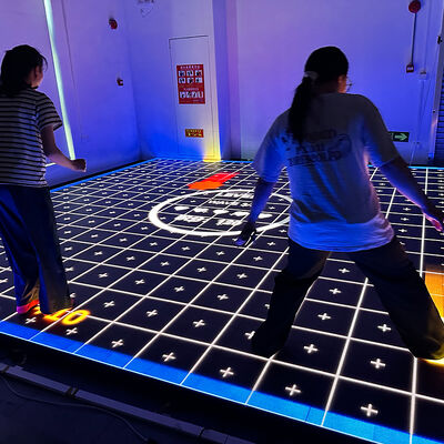 Qualidade Sistema Interativo de Jogo de Chão LED com 6 Jogos Selecionáveis, Tela Grande de 86 polegadas e Modos de Batalha em Equipe Multijogador Fábrica