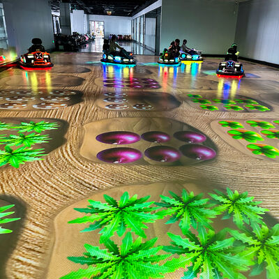 Qualidade Sistema de Kart de Projeção Personalizado com 8 Jogos Integrados e Bateria de 36V para Parques de Diversões Indoor Fábrica